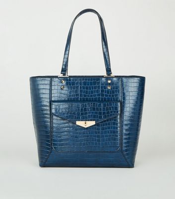 new look croc bag