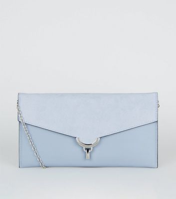 pale blue evening bag