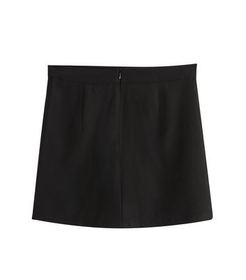 Girls Black Skirt with Hidden Shorts New Look