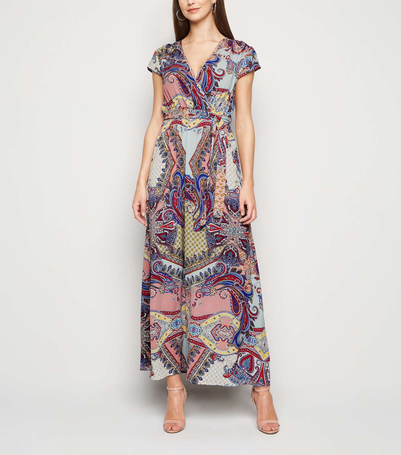 Mela Multicoloured Paisley Maxi Dress