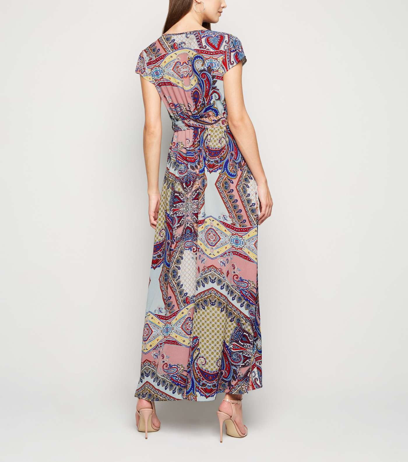 Mela Multicoloured Paisley Maxi Dress Image 3