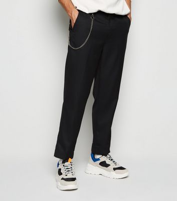 straight leg trousers