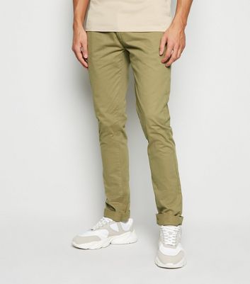 Bellfield Pantalon kaki en serg New Look