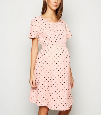 new look shirred waist dress