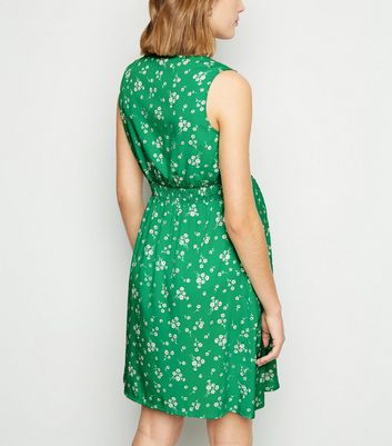 new look shirred waist dress