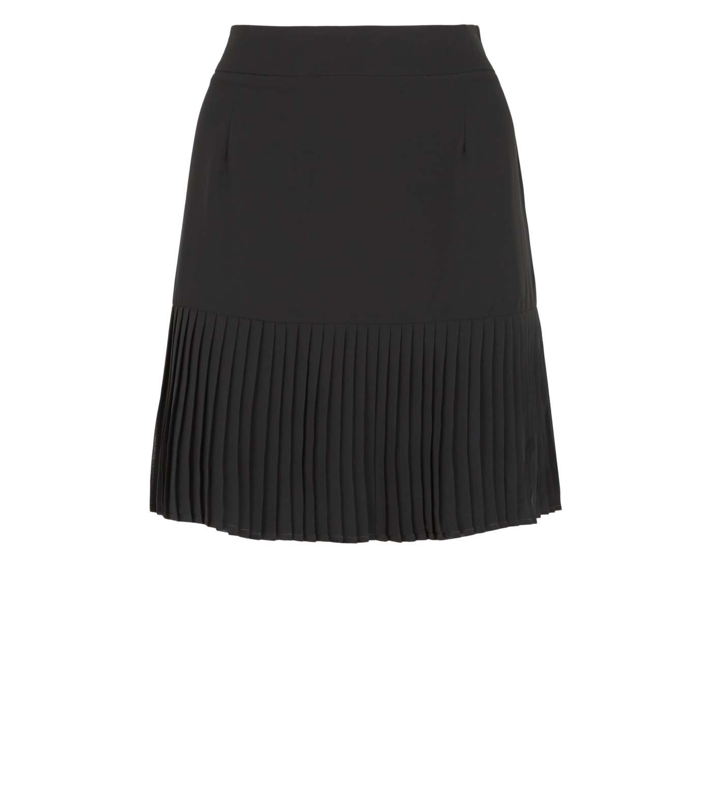 NA-KD Black Pleated Chiffon Mini Skirt  Image 4