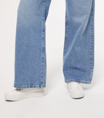 wide leg jeans new look