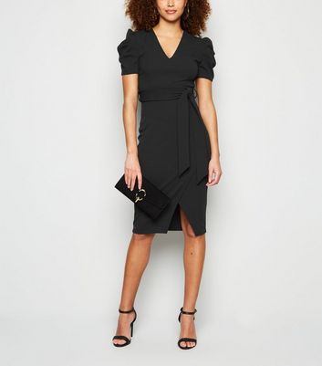 robe noire ceinture