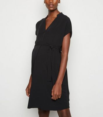 New look 2024 black tunic dress