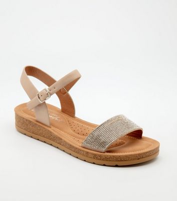 flatform sandals wide fit