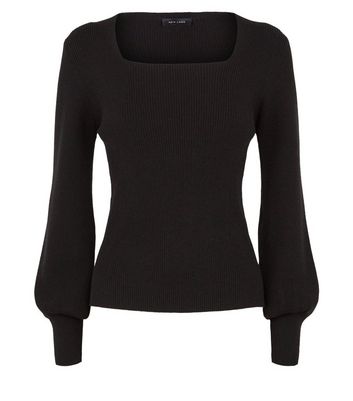 square neck jumpers