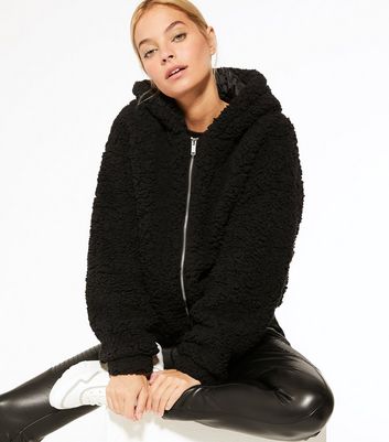 new look teddy coat petite