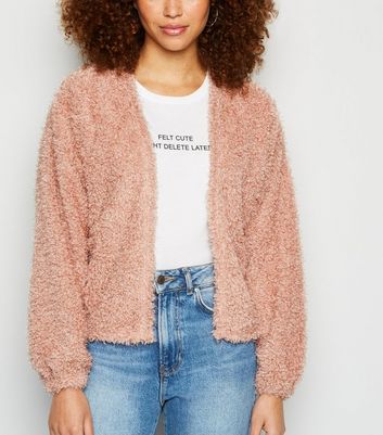 newlook fluffy cardigan