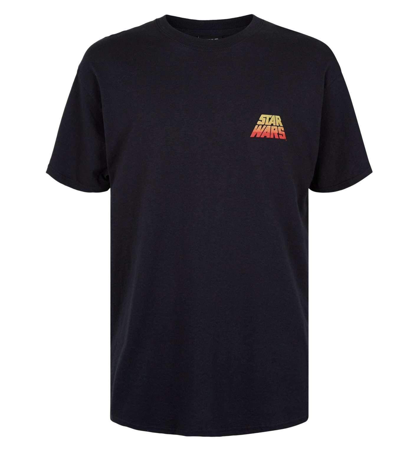 Black Star Wars Fighter Force Print T-Shirt Image 4