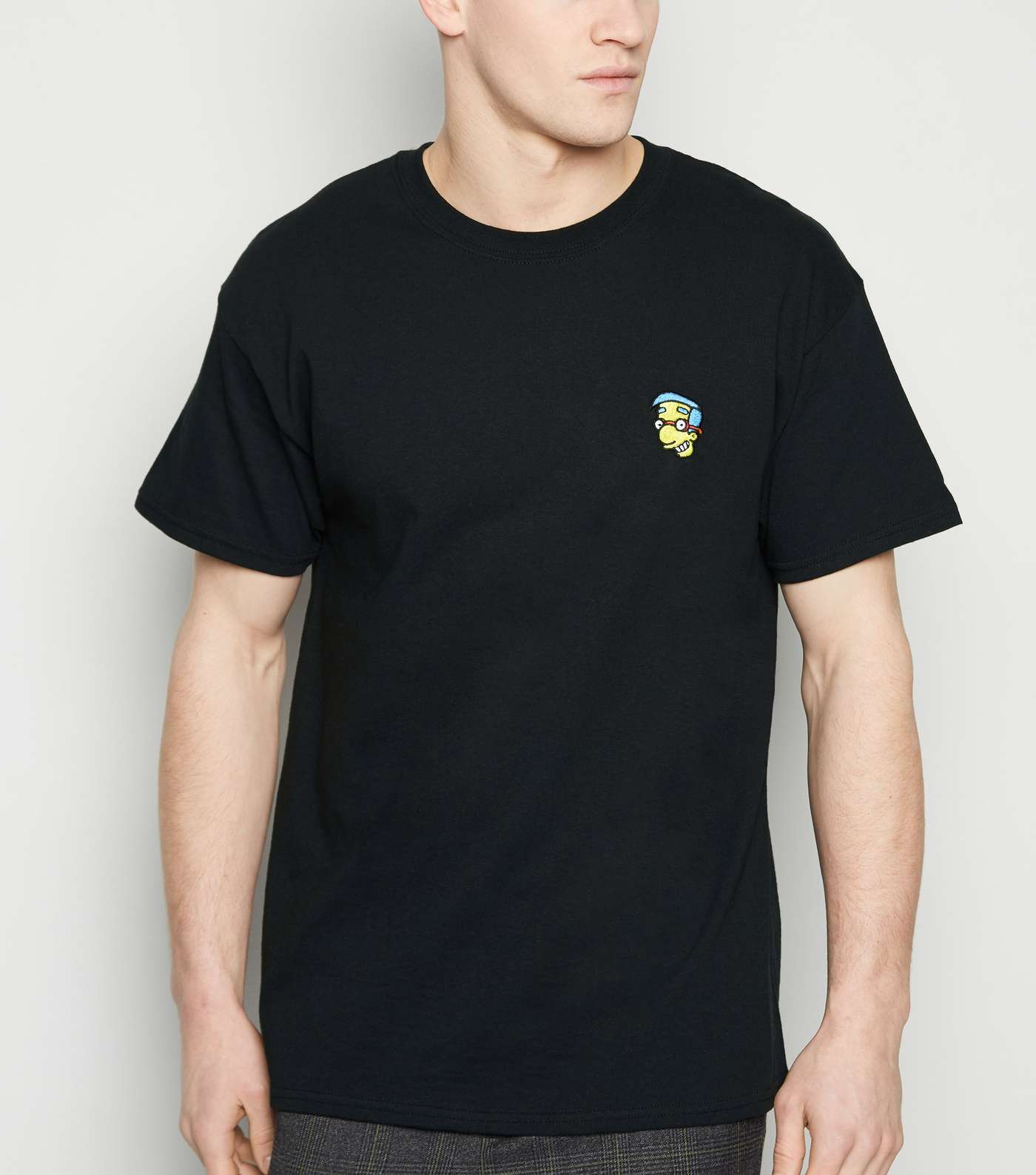 Black The Simpsons Milhouse T-Shirt