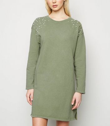 Faux Sweater Shirt Dress outlet