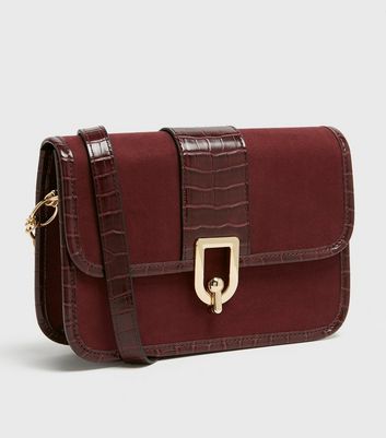 Burgundy bag new look online