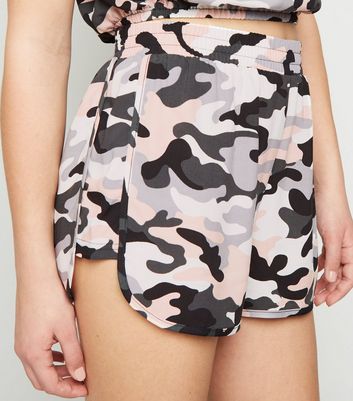 camouflage shorts for girls