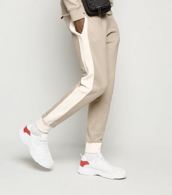 Stone store coloured joggers