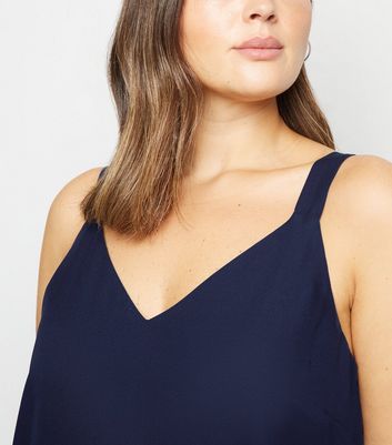 Navy v neck clearance camisole