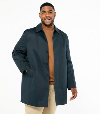 plus size navy coat