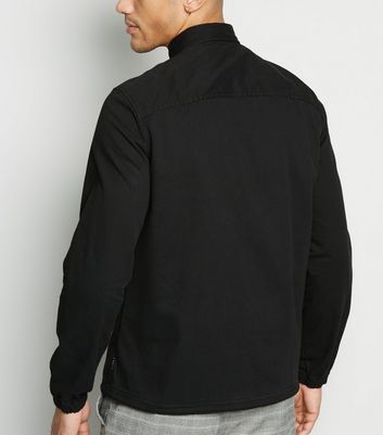Image of Only & Sons Black Long Sleeve Light Jacket New Look