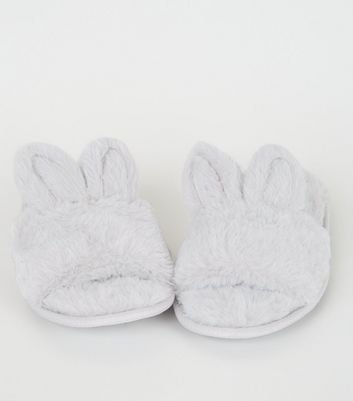 new look bunny slippers