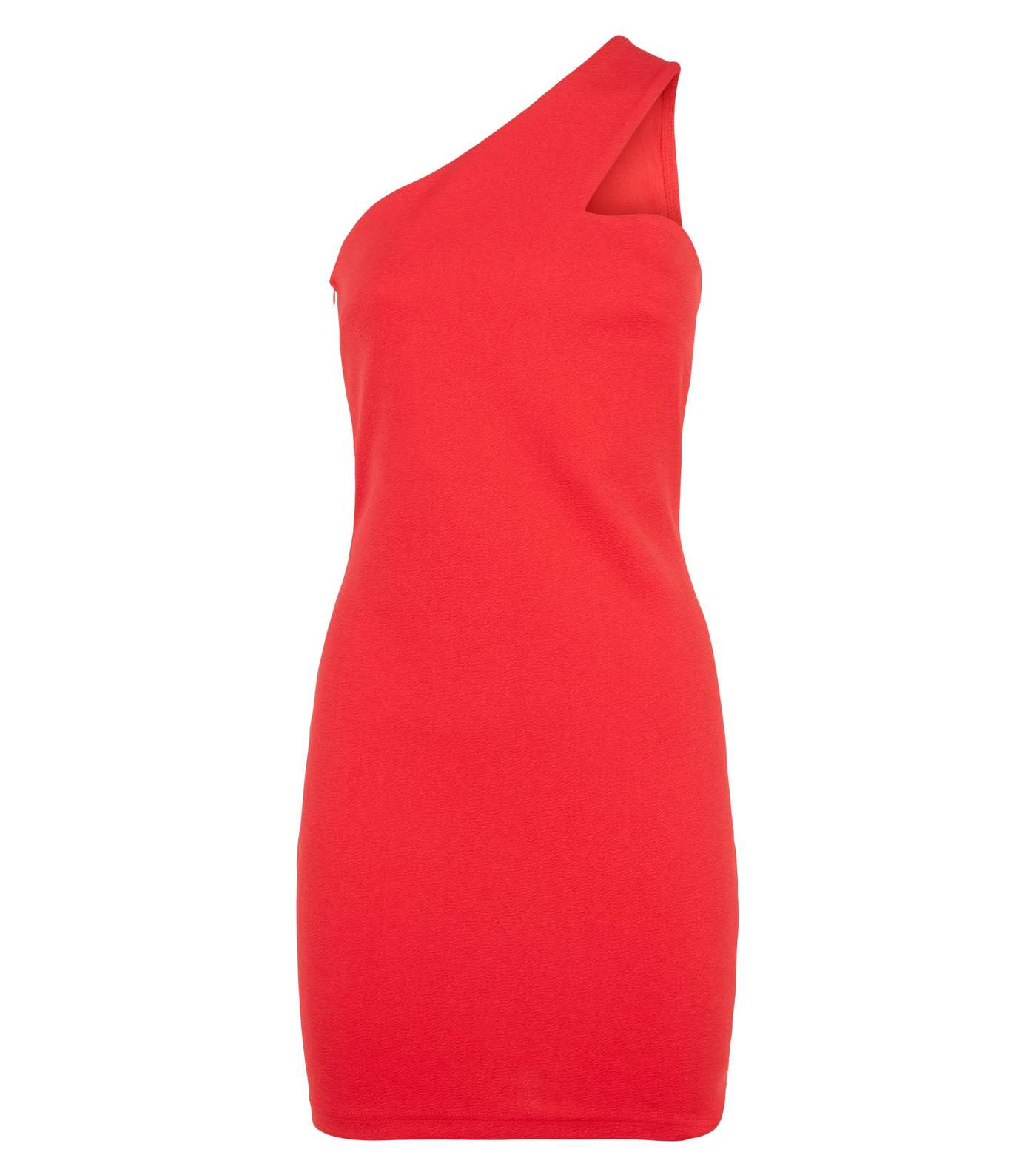 AX Paris Red One Shoulder Bodycon Dress Image 4