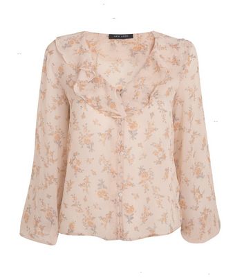 new look chiffon blouse