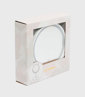 Image of White Panda LED Light Up Mirror New Look