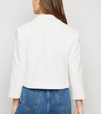 Petite white shop jacket uk