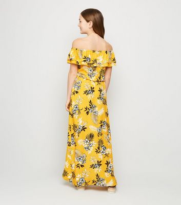 new look tropical dress