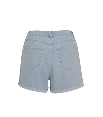Image of Urban Bliss Bright Blue Denim Shorts New Look
