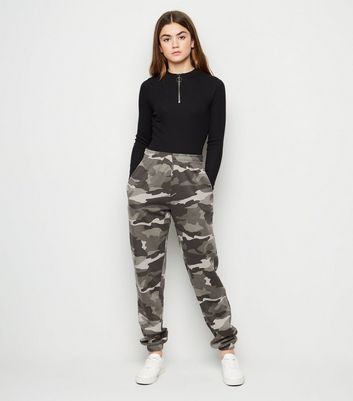 green camo sweatpants