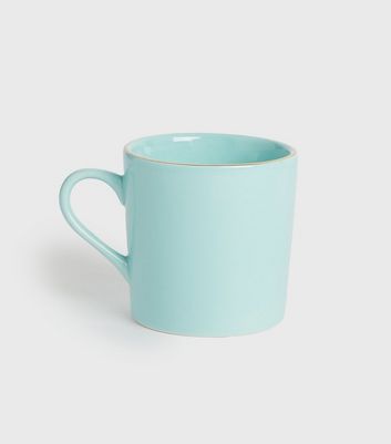 Image of Turquoise I Saw A Puppy Mug New Look