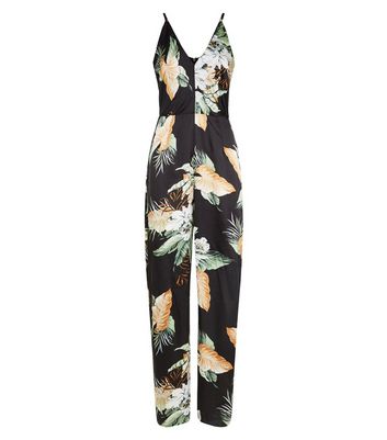ax paris tropical jumpsuit