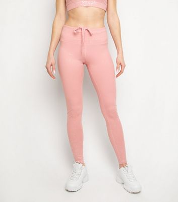 pink gym leggings