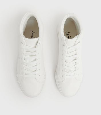 Girls white new arrivals high top shoes