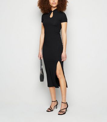 Keyhole front dress new deals look