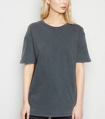 grey oversized t shirt