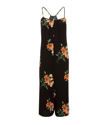 floral petite jumpsuit