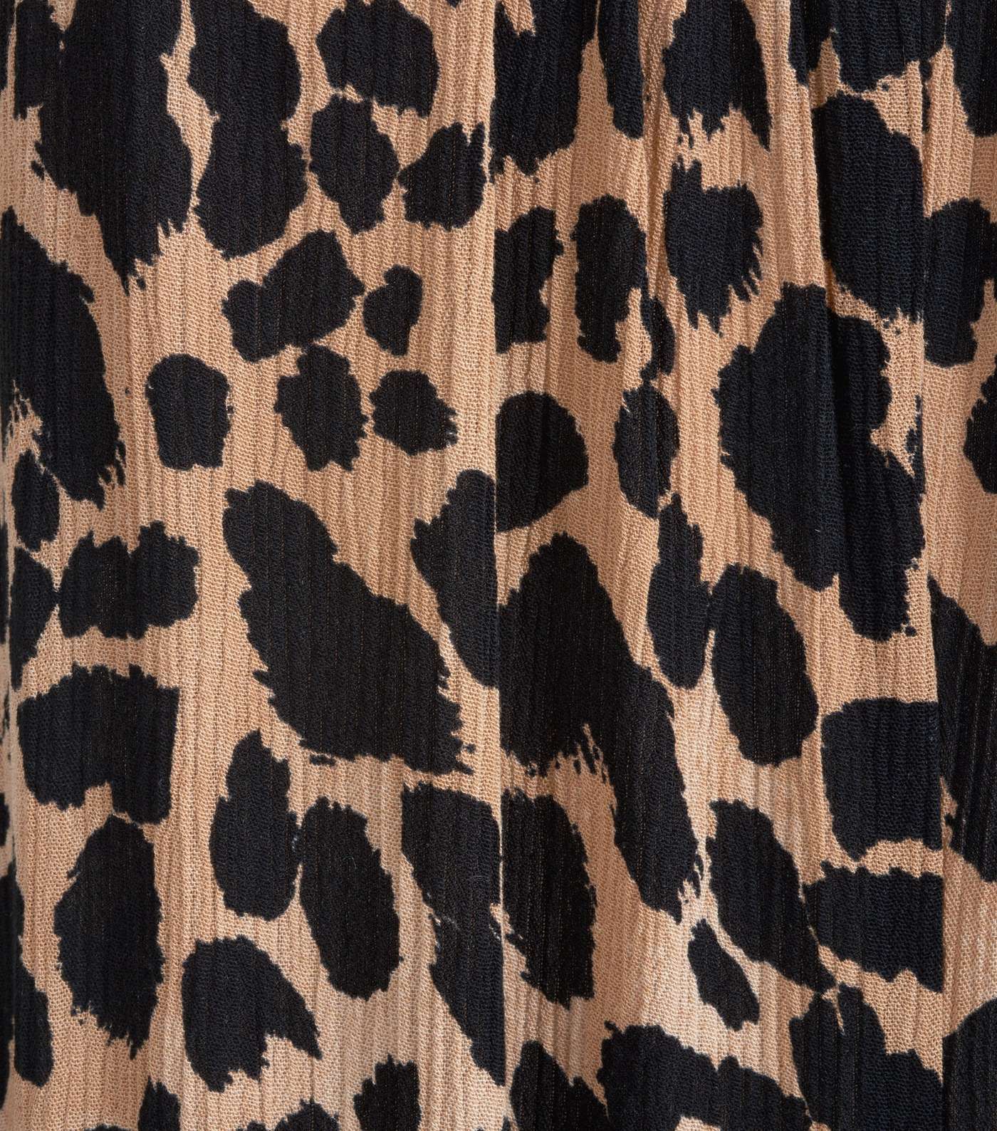 Tall Brown Leopard Print Crop Jumpsuit Image 4