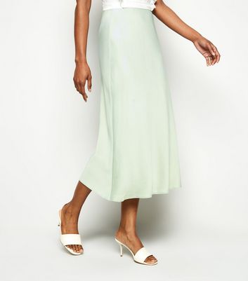 womens mint green skirt