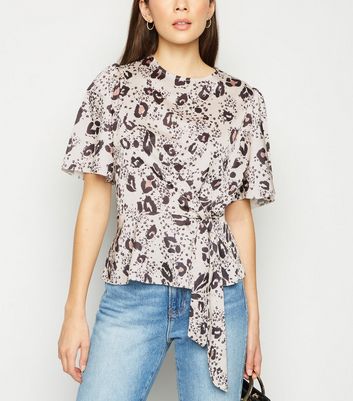 new look satin blouse