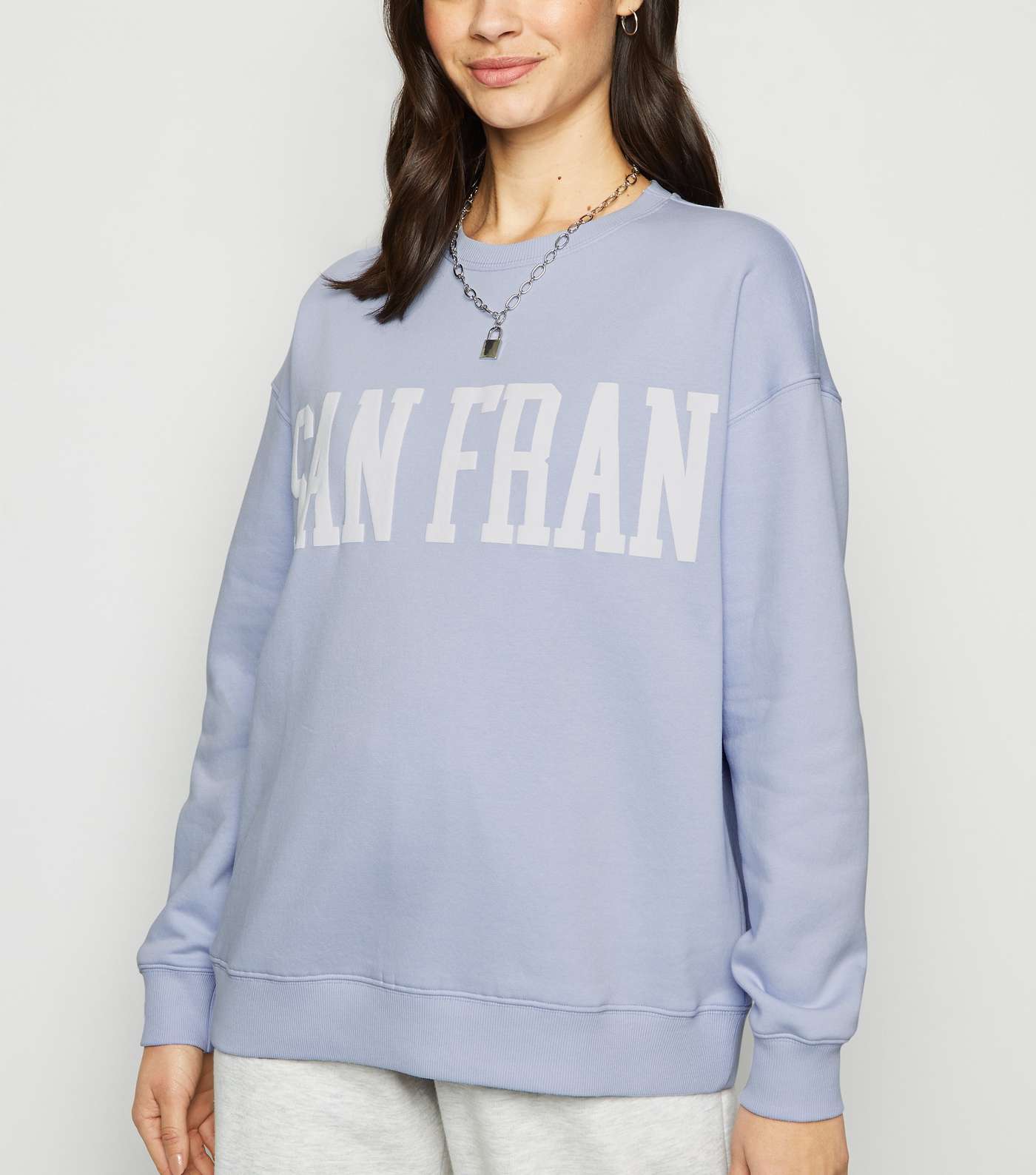 Pale Blue San Fran Logo Sweatshirt