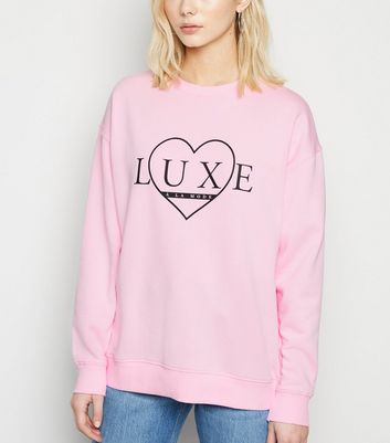 new look slogan sweatshirt