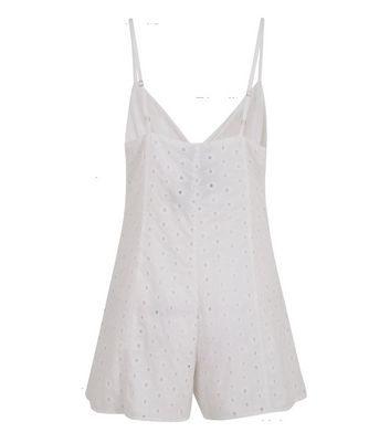 new look white playsuit