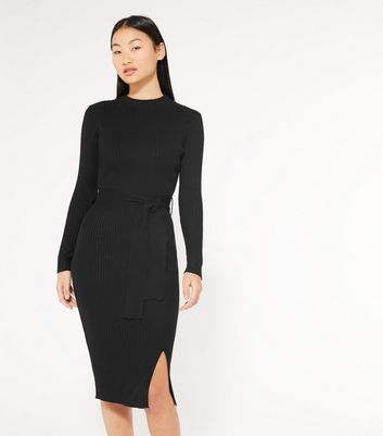 long sleeve midi dress petite