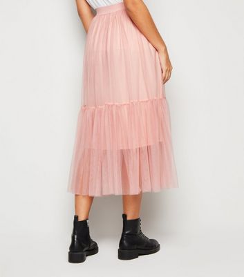 Pink tulle 2024 skirt topshop