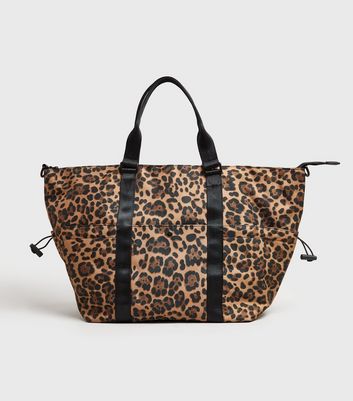 leopard holdall